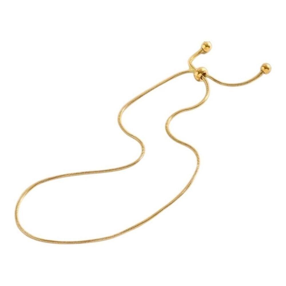 Ankle Bracelet Gold Snake Chain NWT - Picture 2 of 3
